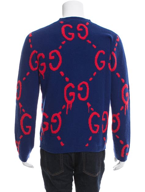 gucci ghost sweater replica|gucci piglet sweater.